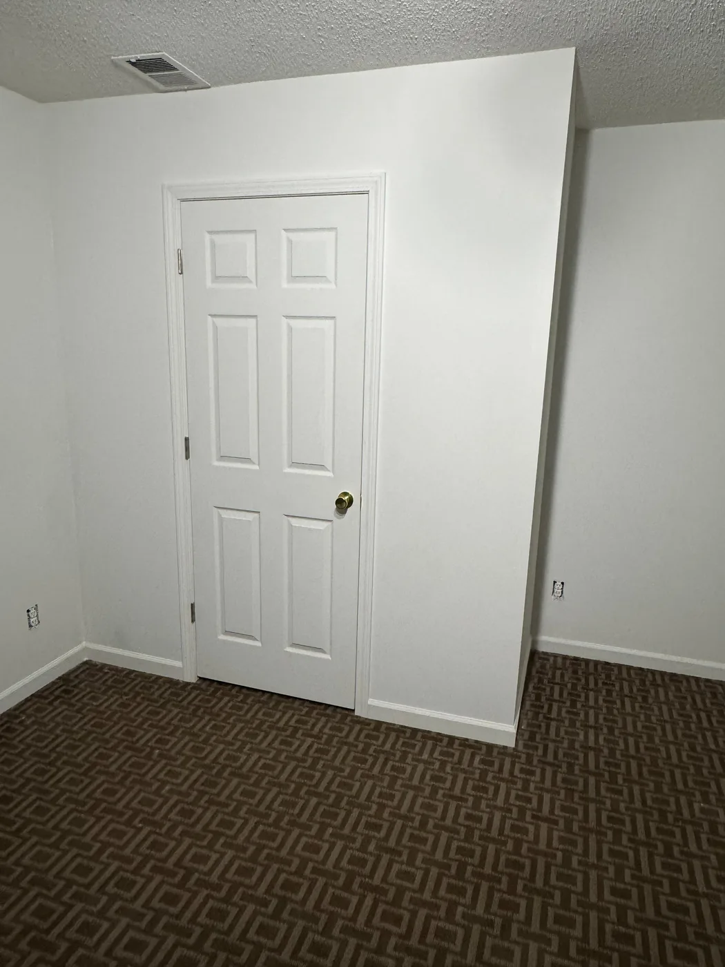 Finished closet with new doors and trim